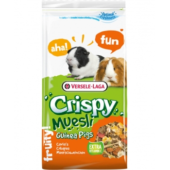 Hrana pentru Porcusori de Guineea Versele Laga Crispy Muesli, 1 kg Animale imagine 2022