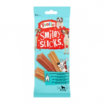 FROLIC Smiley Sticks, recompense câini, sticks, Pui, 7buc, 175g Frolic imagine 2022
