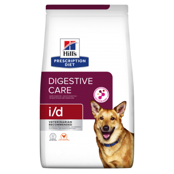 HILL’S Prescription Diet i/d Digestive Care, Pui, dietă veterinară câini, hrană uscată, sistem digestiv, 1.5kg 1.5kg imagine 2022