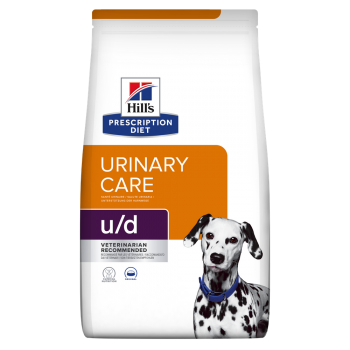 HILL’S Prescription Diet u/d Urinary Care, dietă veterinară câini, hrană uscată, sistem urinar, 4kg 4kg imagine 2022