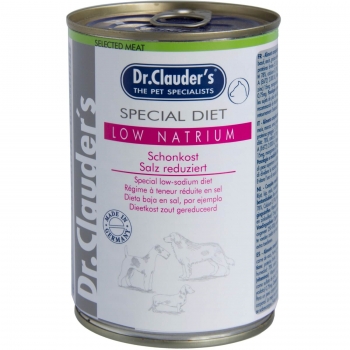 Dr. Clauder’s Diet Dog Low Natrium, 400 g Dr. Clauder's imagine 2022