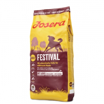 JOSERA Festival, S-XL, Pasăre și Somon, hrană uscată semimoist câini, apetit capricios, 15kg 15kg imagine 2022