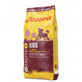 JOSERA Kids, M-XL, Pasăre, hrană uscată câini junior, 15kg 15kg imagine 2022