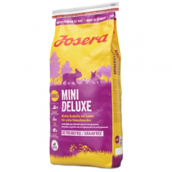 JOSERA Mini Deluxe, XS-S, Miel, hrană uscată fără cereale câini, sensibilități dentare, 15kg 15kg imagine 2022
