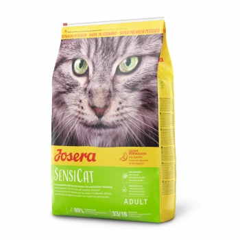 JOSERA Sensicat, Pui, hrană uscată pisici, sistem digestiv & probiotice,10kg digestiv imagine 2022