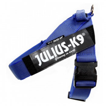 JULIUS-K9 IDC Color & Gray, ham bandă câini, 2XL, 40-70kg, albastru