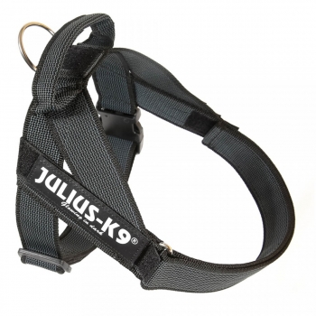 JULIUS-K9 IDC Color & Gray, ham bandă câini, M, 14-25kg, negru JULIUS-K9 imagine 2022