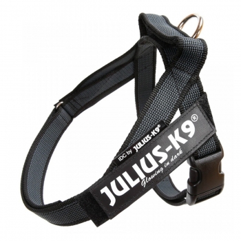 JULIUS-K9 IDC Color & Gray, ham bandă câini, XS, 4-7kg, negru 4-7kg imagine 2022