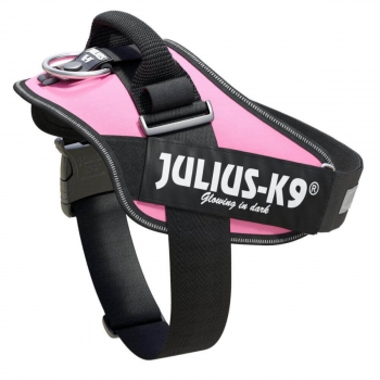 JULIUS-K9 IDC Power, ham caini, 2XS, 2-5kg, roz pentruanimale