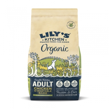Lily's Kitchen Caine Adult Organic cu Pui si Legume Coapte 7 kg imagine