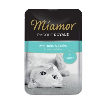 Miamor Ragout Royale Cat Somon 100g imagine