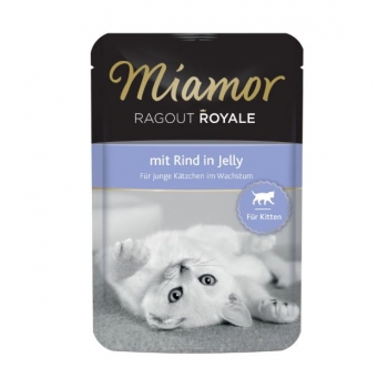 Miamor Ragout Royale Kitten Vită 100g 100g imagine 2022