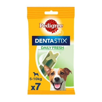 PEDIGREE DentaStix Daily Fresh, pachet economic recompense câini talie mica, batoane, ceai verde, 7buc x 4 Pedigree imagine 2022