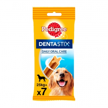 PEDIGREE DentaStix Daily Oral Care, recompense câini talie mare, batoane, 7buc Pedigree imagine 2022