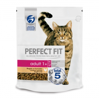 PERFECT FIT Cat Adult, Pui, hrană uscată pisici, 750g pentruanimale.ro imagine 2022