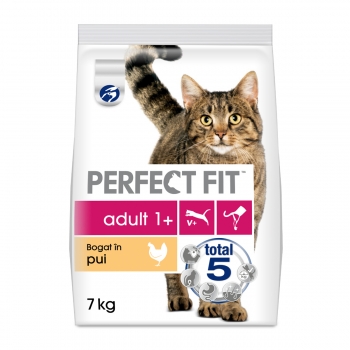 PERFECT FIT Cat Adult, Pui, pachet economic hrană uscată pisici, 7kg x 2 pentruanimale.ro