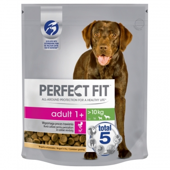 PERFECT FIT Dog Adult, Pui, hrană uscată câini, 1.4kg 1.4kg imagine 2022