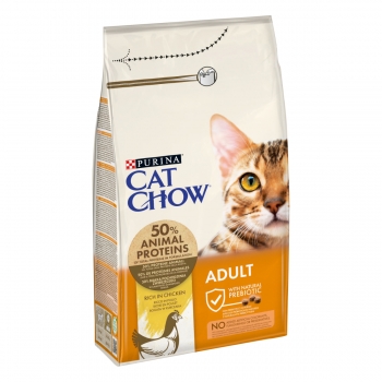 PURINA Cat Chow Adult, Pui, pachet economic hrană uscată pentru pisici, 1.5kg x 2 pentruanimale.ro imagine 2022