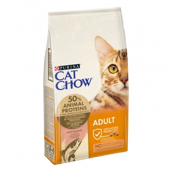 Purina Cat Chow Adult, Somon, Hrana Uscata Pentru Pisici, 15kg