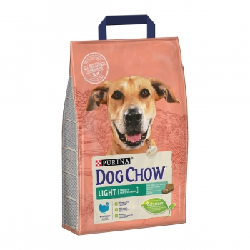 PURINA Dog Chow Adult Light, Curcan, hrană uscată câini, managementul greutății, 2.5kg 2.5kg imagine 2022