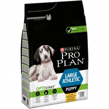 PURINA Pro Plan Athletic Puppy L, Pui, hrană uscată câini junior, constituție atletică, 3kg pentruanimale.ro