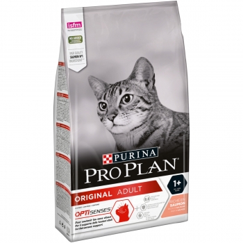 PURINA Pro Plan Original OptiSenses Adult, Somon, hrană uscată pisici, 1.5kg 1.5kg imagine 2022
