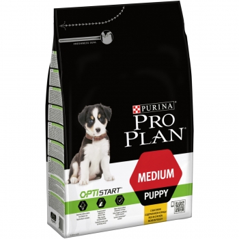 PURINA Pro Plan Puppy M, Pui, hrană uscată câini junior, 3kg 3kg