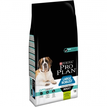 PURINA Pro Plan Robust Adult L Sensitive Digestion, Miel, hrană uscată câini, sensibilități digestive, 14kg 14kg