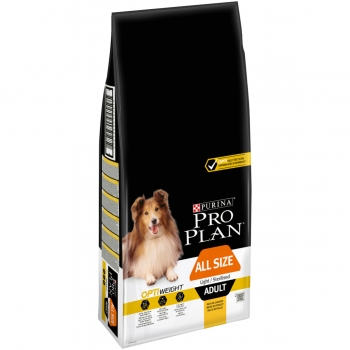 PURINA Pro Plan Light/Sterilised Adult S-XL, Pui, hrană uscată câini sterilizați, 14kg 14kg