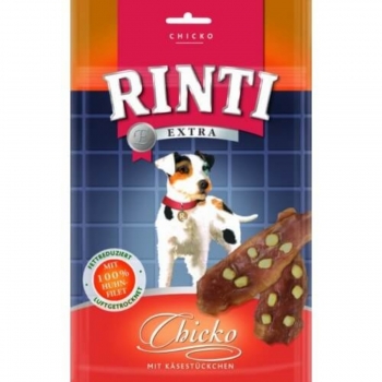 RINTI Chicko Plus, XS-XL, Pui și Brânză, punguță recompense fără cereale câini, deshidratat, 80g 80g imagine 2022