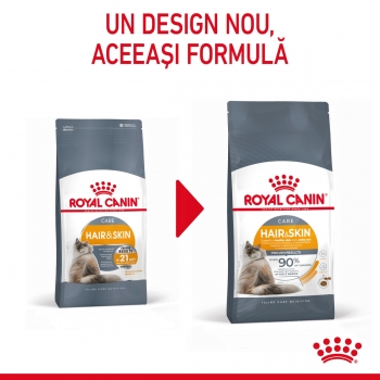 ROYAL CANIN Feline Care Nutrition Hair&Skin Care, hrană uscată pisici, piele și blană, 10kg