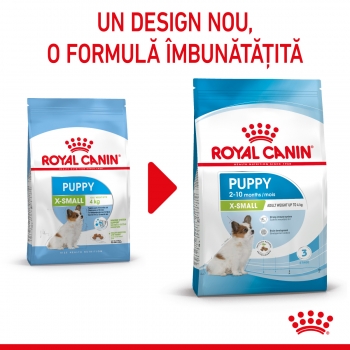 Royal Canin X-small Puppy, Hrana Uscata Caini Junior, 1.5kg