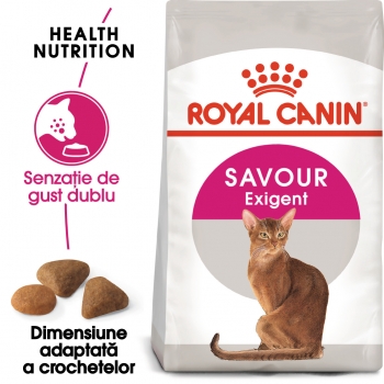 Royal Canin Exigent Savour Adult, hrană uscată pisici, apetit capricios, 10kg 10kg imagine 2022