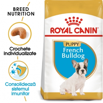 Royal Canin French Bulldog Puppy, hrană uscată câini junior, 3kg 3kg imagine 2022