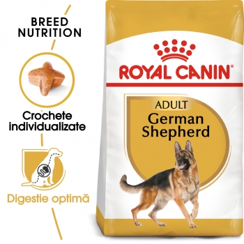 Royal Canin German Shepherd Adult, hrană uscată câini, Ciobănesc German, 3kg 3kg imagine 2022