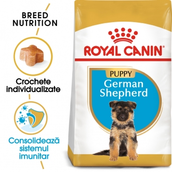 Royal Canin German Shepherd Puppy, hrană uscată câini junior, Ciobănesc German, 1kg 1kg imagine 2022