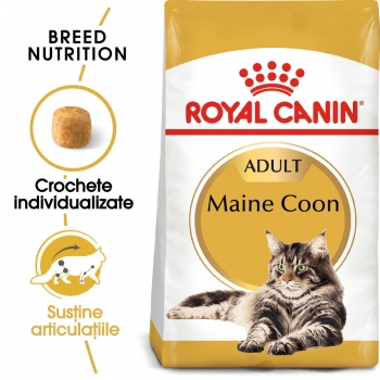 Royal Canin Maine Coon Adult, pachet economic hrană uscată pisici, 4kg x 2 pentruanimale