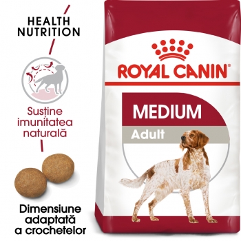 Royal Canin Medium Adult, hrană uscată câini, 15kg pentruanimale.ro imagine 2022