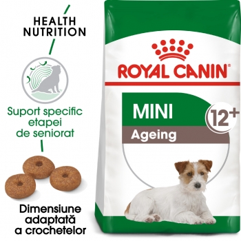 Royal Canin Mini Ageing 12+, hrană uscată câini senior, 1.5kg 1.5kg imagine 2022