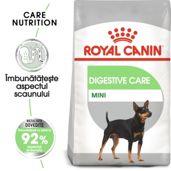 Royal Canin Mini Digestive Care, hrană uscată câini, confort digestiv, 3kg 3kg imagine 2022