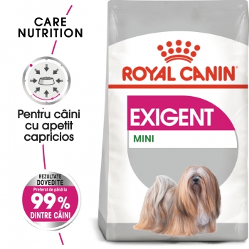 Royal Canin Mini Exigent, hrană uscată câini, apetit capricios, 3kg 3kg imagine 2022