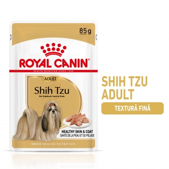 Royal Canin Shih Tzu Adult, 2 x bax hrană umedă câini, (pate), 85g x 12