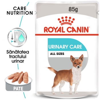 Royal Canin Urinary Care Adult, plic hrană umedă câini, sănătatea tractului urinar, (pate) 85g (pate) imagine 2022