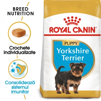 Royal Canin Yorkshire Puppy, hrană uscată câini junior, 1.5kg 1.5kg imagine 2022