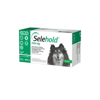 Selehold Caine 240 mg, 20,1 - 40 Kg, 2ml 3 pipete imagine