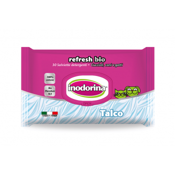 Servetele Inodorina Refresh Bio Talcum, 30 Buc Inodorina imagine 2022