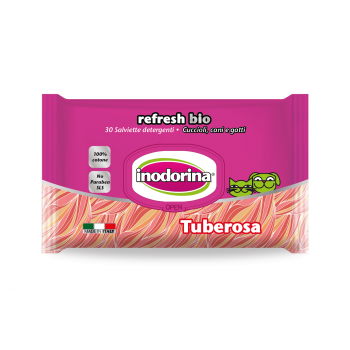 Servetele Inodorina Refresh Bio Tuberose, 30 Buc imagine