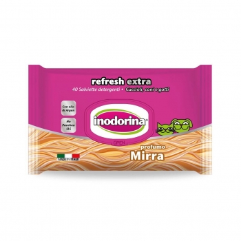 Servetele Inodorina Refresh Extra Myrrh, 40 Buc imagine