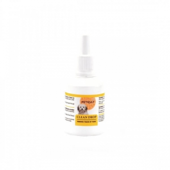 Solutie pentru Igiena Ochilor Petkult Clean Drop, 40 ml câini