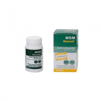 Supliment Antialergic Pentru Caini Si Pisici MSM, 60 tablete Antialergic